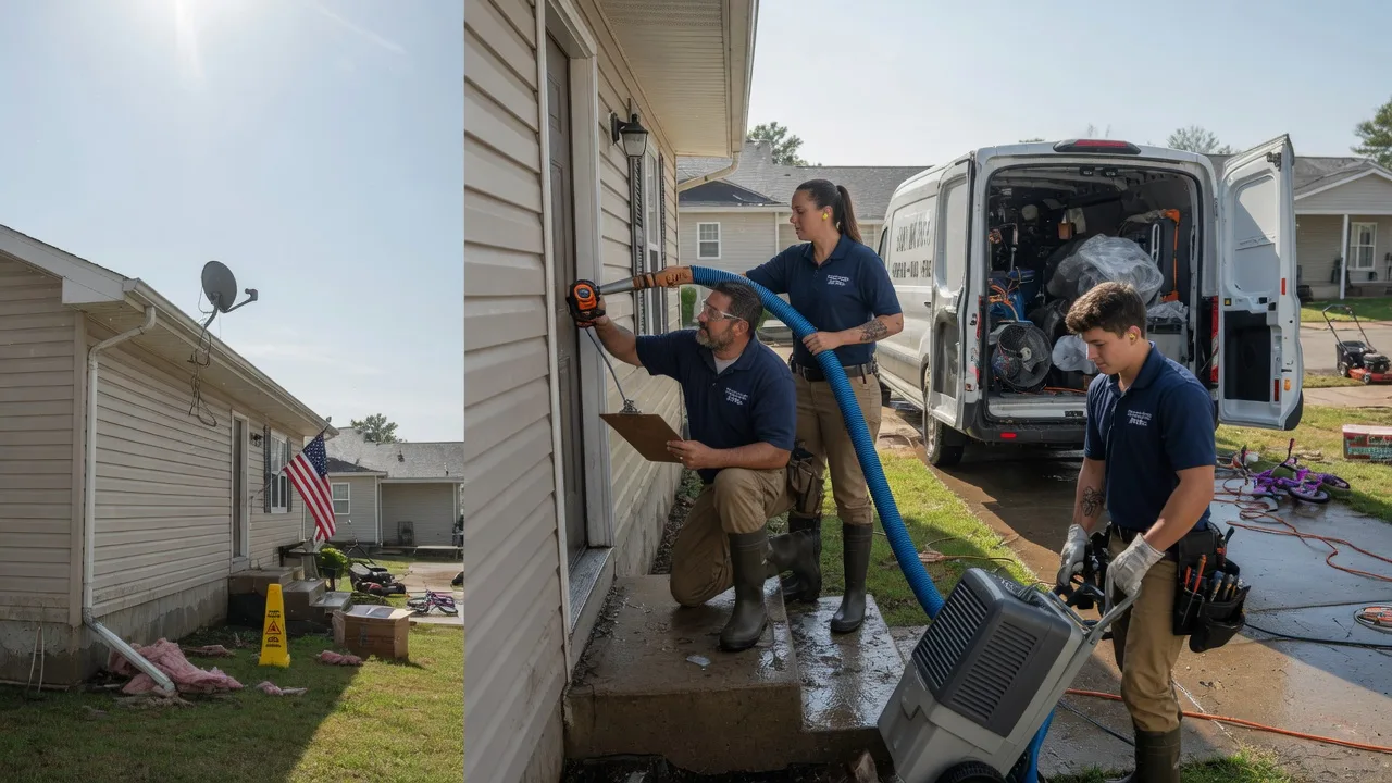 Ceiling Water Damage Restoration in Texas near me