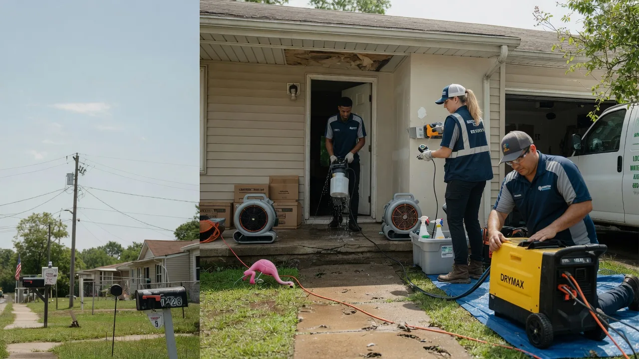 Storm Damage Water Removal in Texas near me
